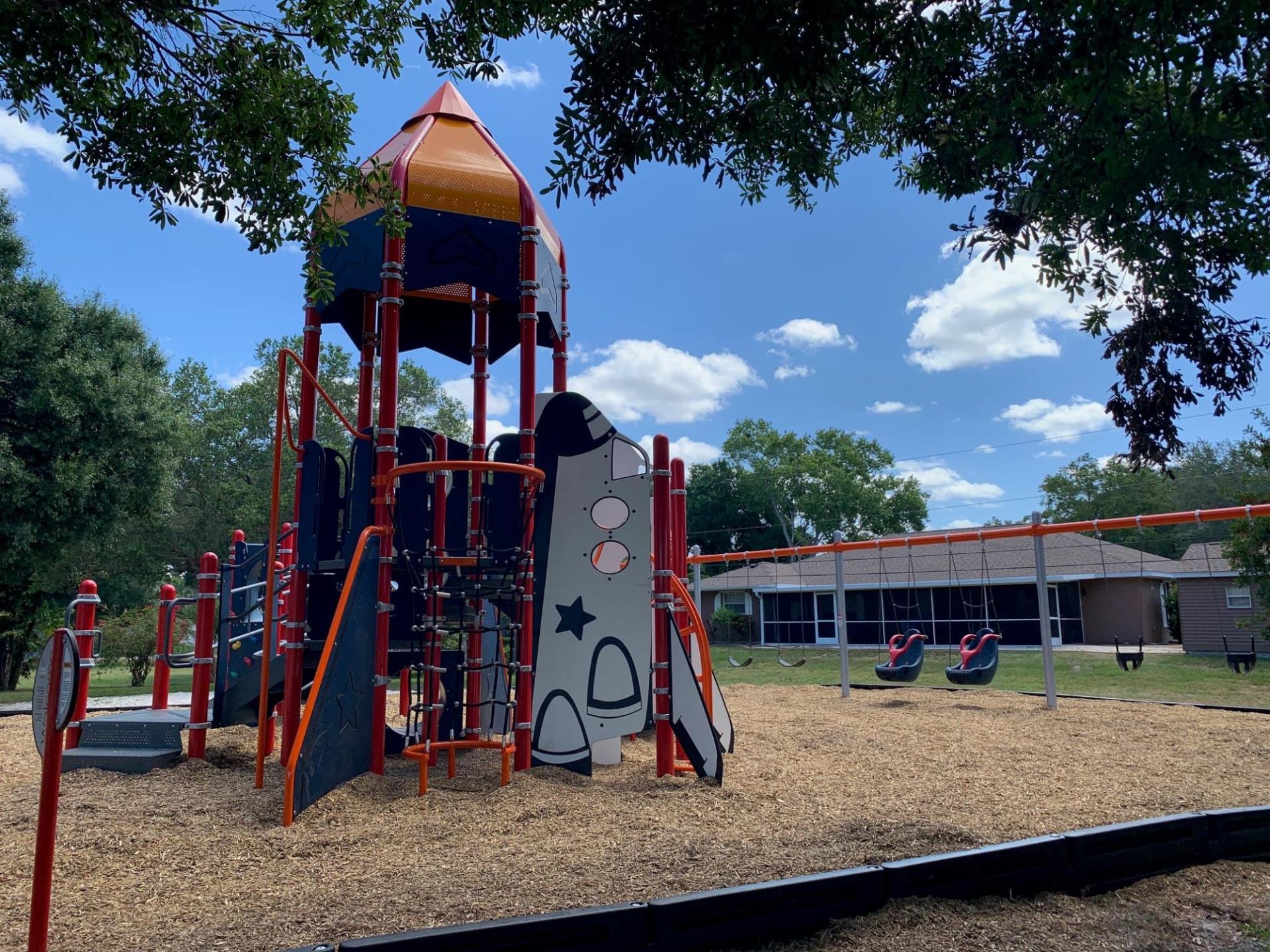 Challenger Park- Playground structure