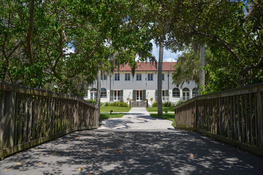 Phillippi Mansion through Dock Vew