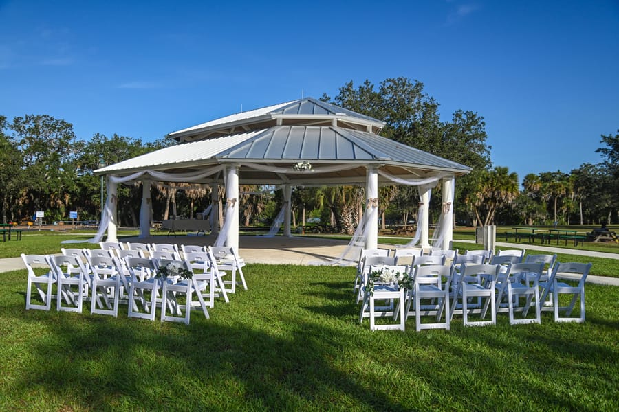 Phillippi Gazebo Set Up for Function