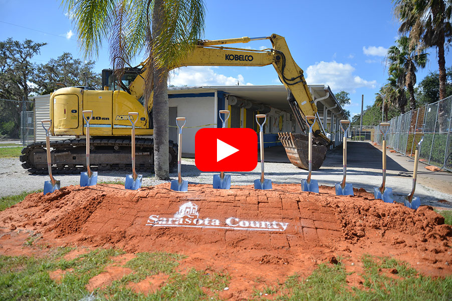 Progress on 17th Street Park, A Sarasota County Regional Park