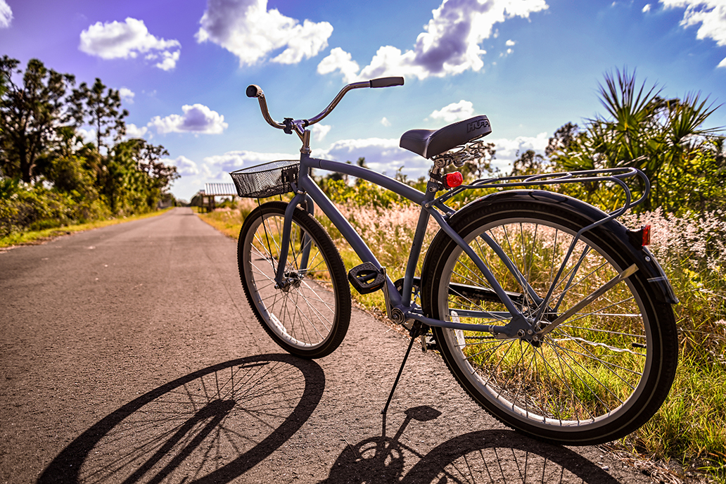 Picture of bicycle on North Port Connector Trail