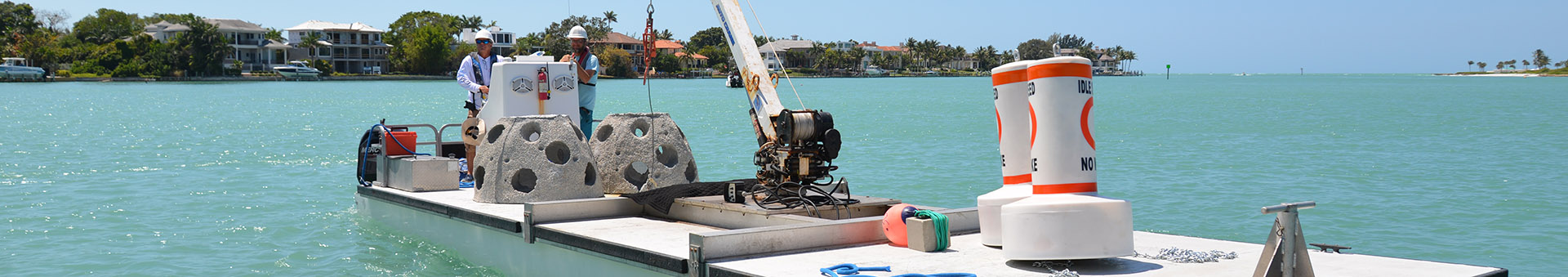 Banner Image of Artificial Reef Deployment and Survey