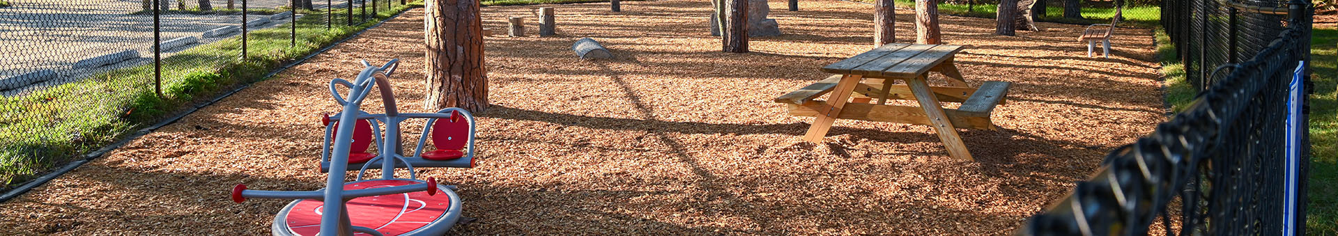 Picture of Red Bug Slough Preserve playground area.